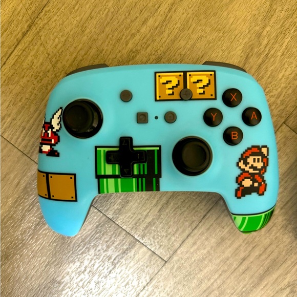 Nintendo Switch Pro Controller Mario Edition Newly Used - Picture 1 of 1